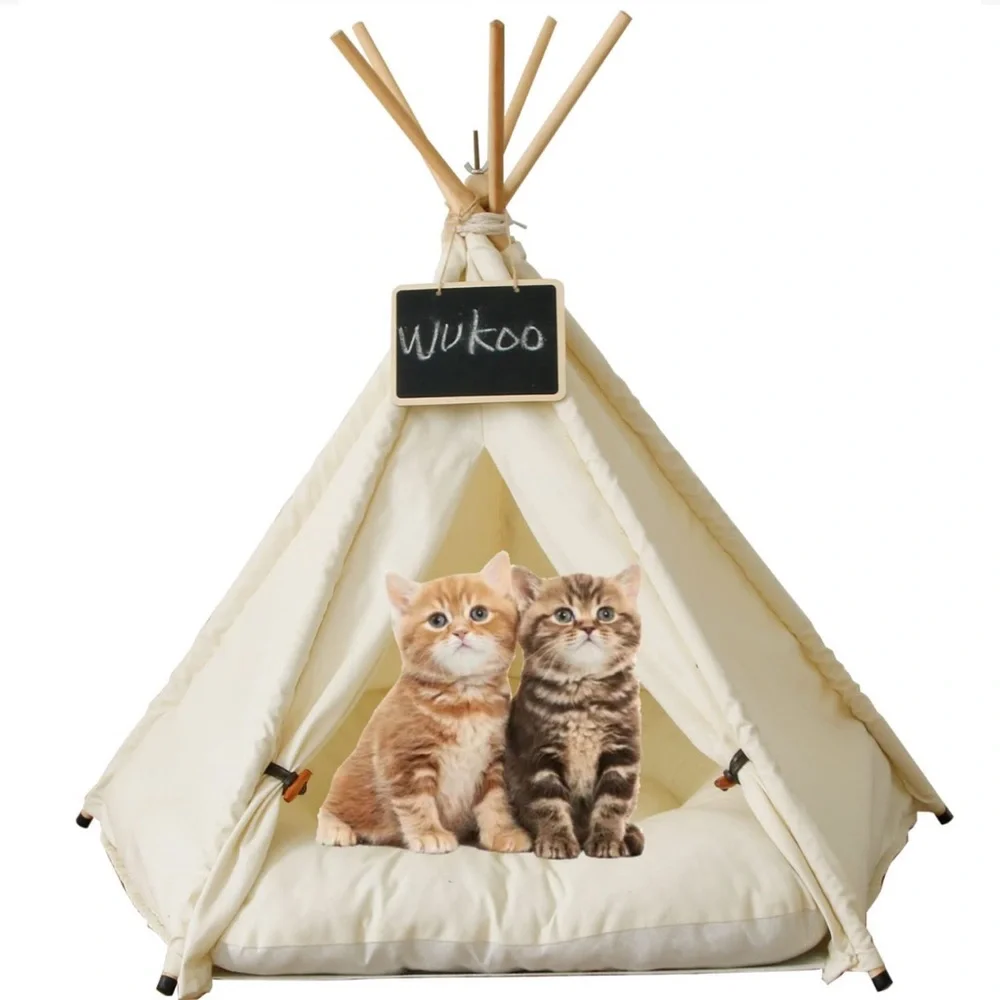 New tee pee pet bed.